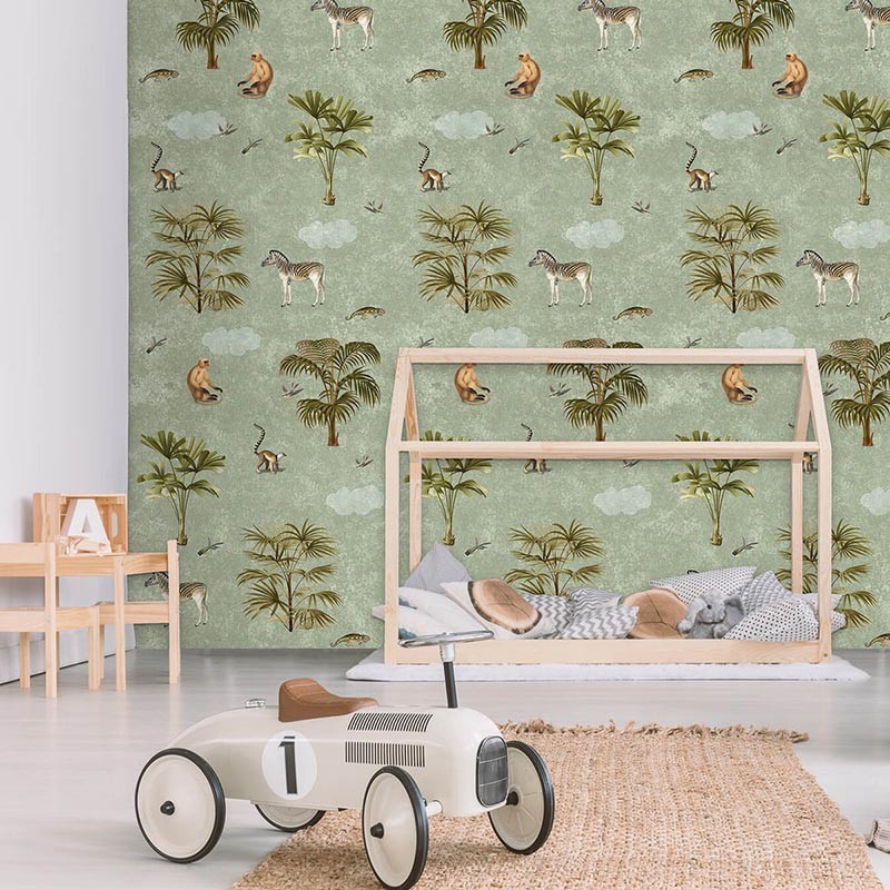 Papel tapiz de pared de ladrillo blanco de estilo vintage, papel tapiz 3D  autoadhesivo extraíble para jardín de infantes, dormitorio, sala de estar
