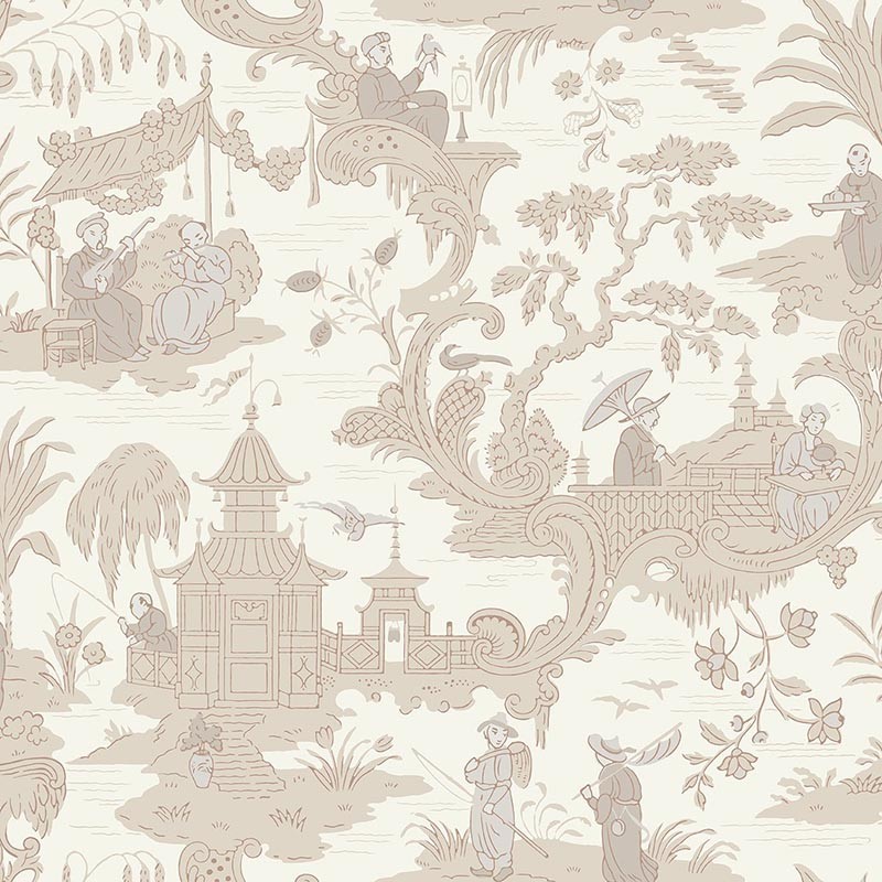 Papel pintado Cole & Son Archive Anthology Chinese Toile 100-8039