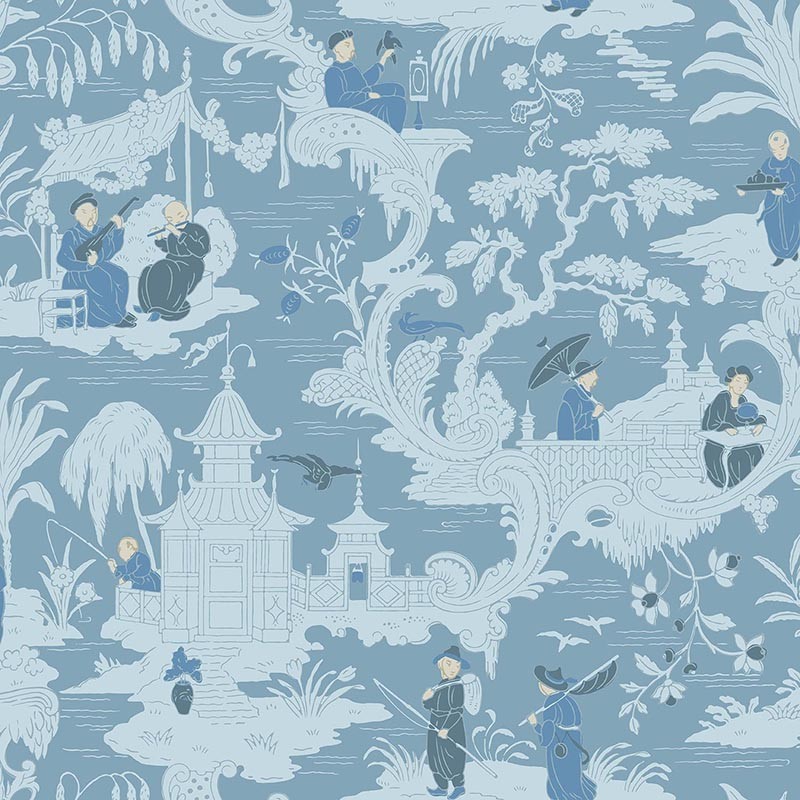 Papel pintado Cole & Son Archive Anthology Chinese Toile 100-8038