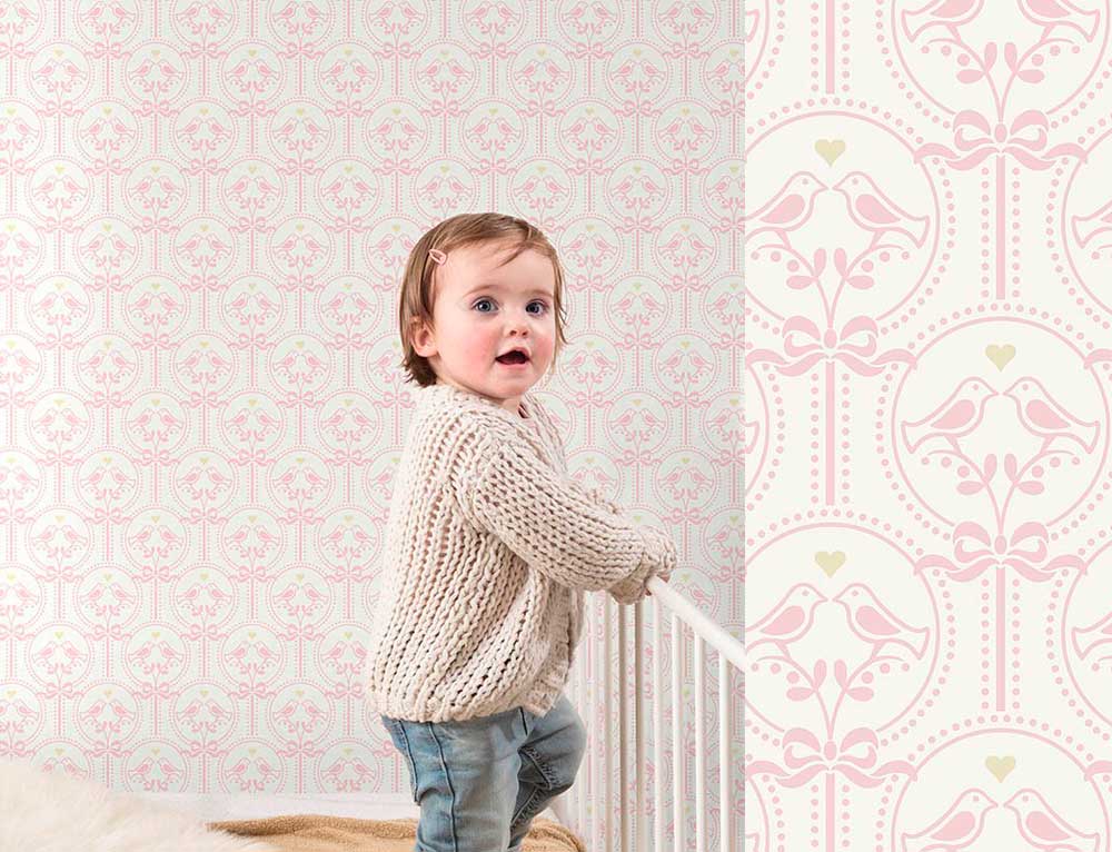 Papel pintado para bebés: múltiples opciones para los más peques